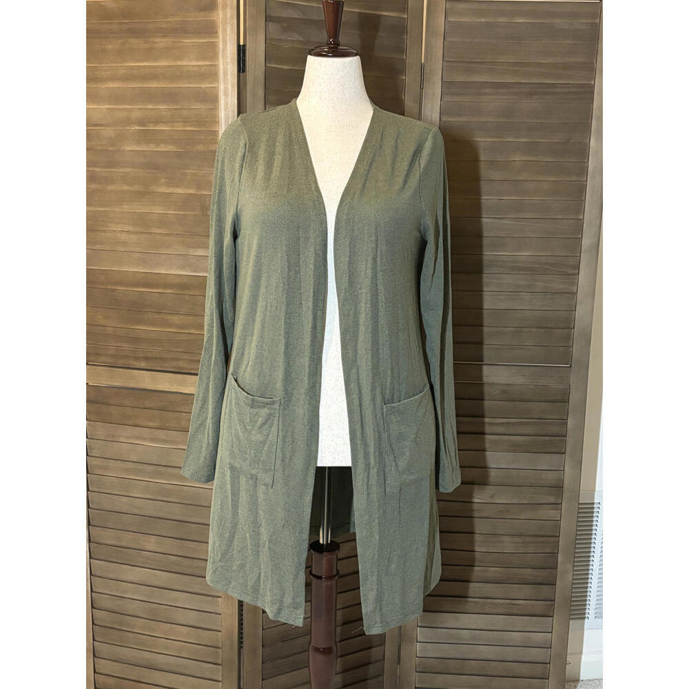 Olive Green Cardigan